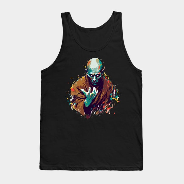 Creepy monk fantasy Tank Top by Evgmerk